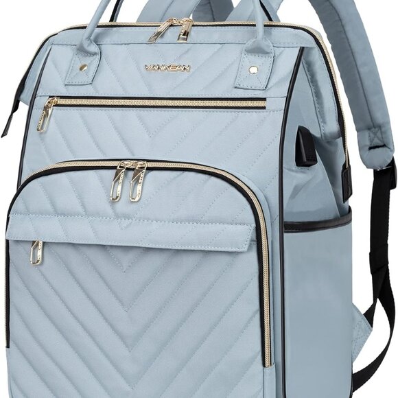 17 Inch Laptop Backpack for Women Men Fashion Computer Work Bag, Large Capacity